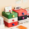 Storage Box Large Capacity Plastic Storage Box with Pull-Out Drawer Organizer for Hair Accessories Jewelry Sundries