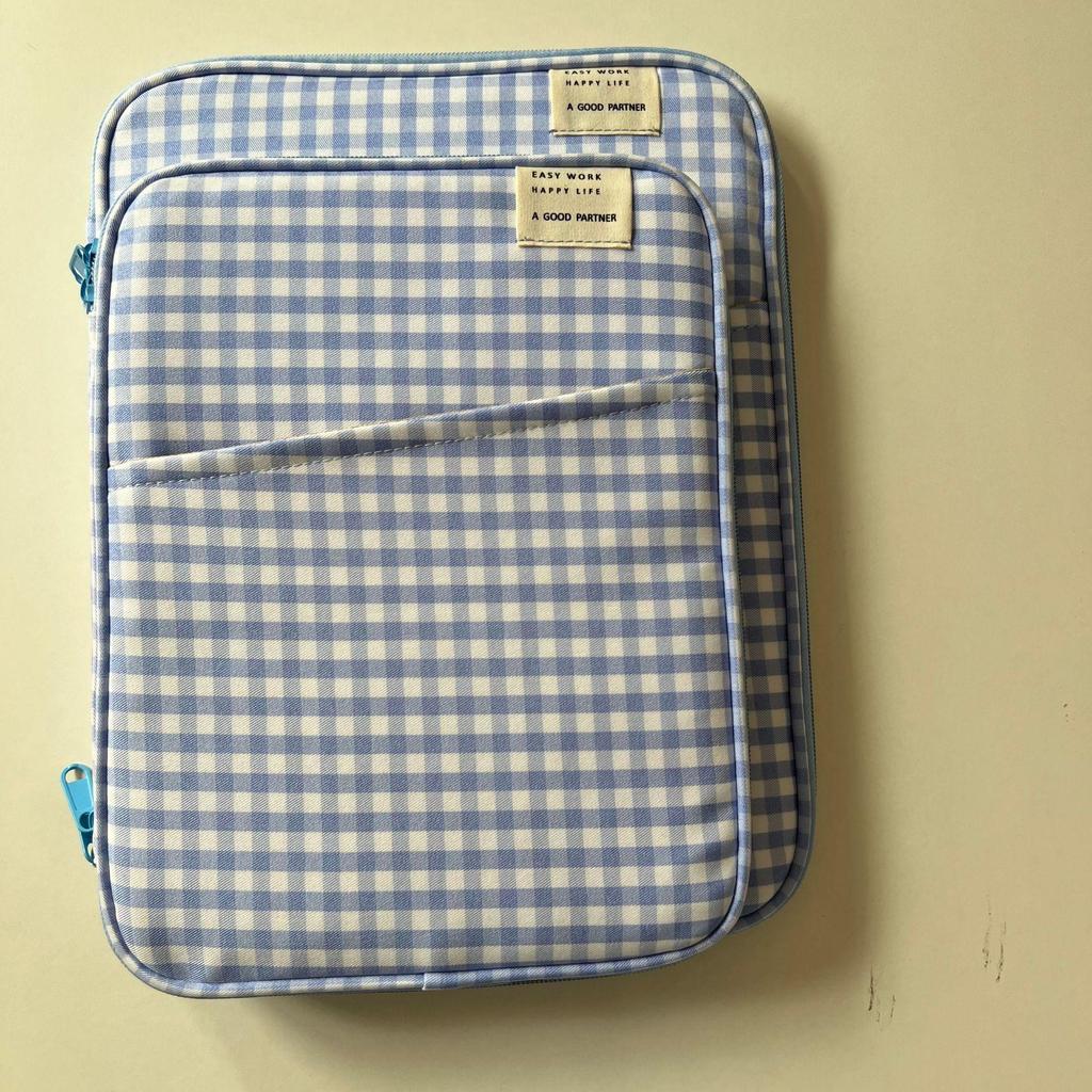 Livework Plaid iPad/Tablet Bag for MacBook 13-Inch Notebook
