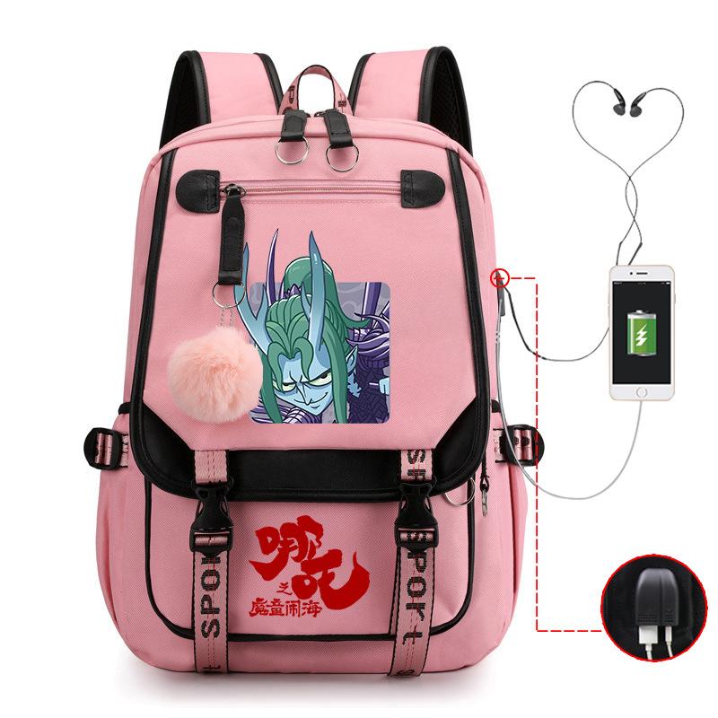Movie Shengong Leopard Shiji Empress Cartoon School Bag Primary and Secondary School School Bag Large Capacity Campus Versatile Leisure Backpack