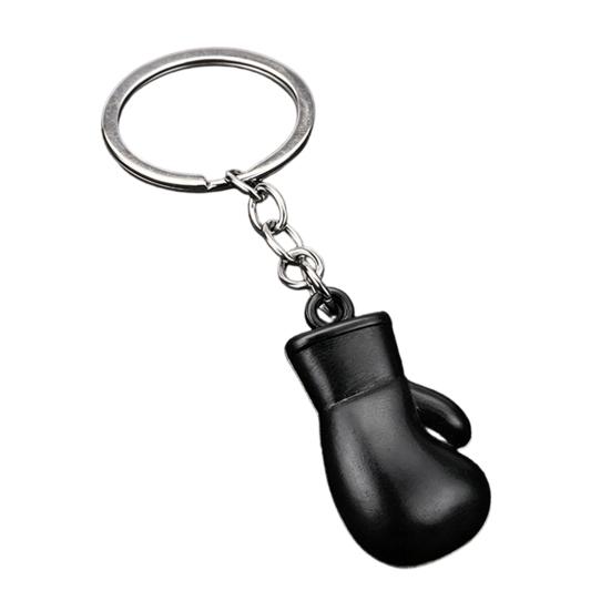 

Boxing Gloves Keychain, Mini Cute Sports Boxing Key Chain, Sport Boxing Key Ring Pendant, Bag Backpack Decor for Men Women Party Gifts Favors чёрный