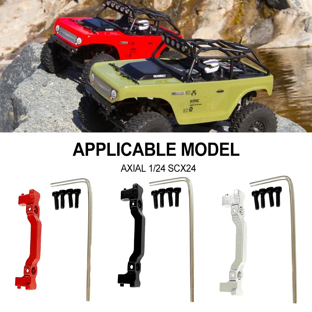 RCGOFOLLOW 1/24 Aluminum Alloy Falling Protector Front Bumper Mount Rc Front Bumper Mount For Axial SCX24 RC Car Part