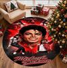 Michael Jackson Pattern Round Rug, Indoor/Outdoor Mat, for Picnic, Gameroom, Bedroom, Office, Living Room, Home Decor Carpet, Birthday Gift