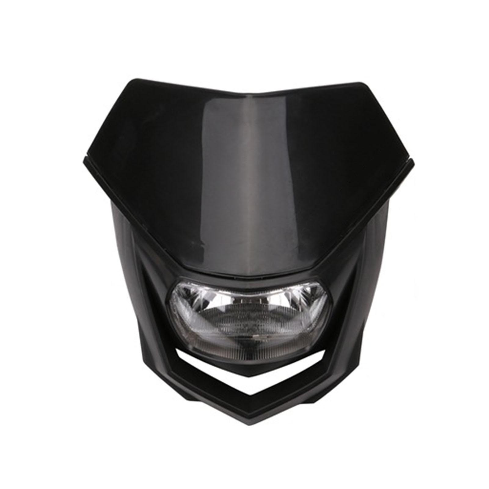 

Универсальный обтекатель фар для мотокросса, эндуро, велосипеда, налобный фонарь, лампа чёрный