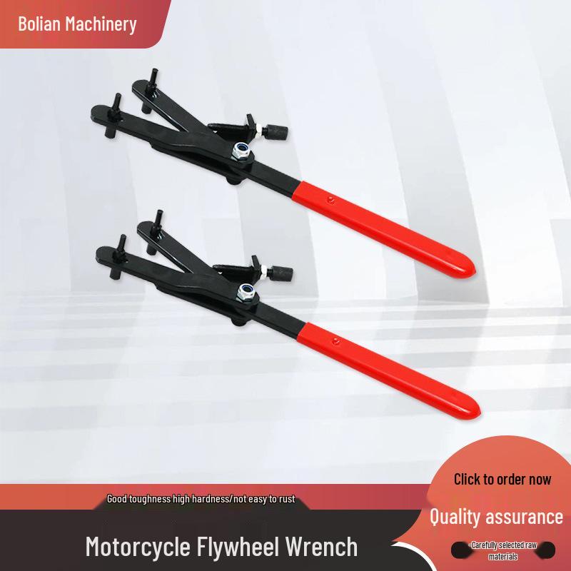 Motorcycle Flywheel & Clutch Pulley Wrench, 36-110mm Working Range