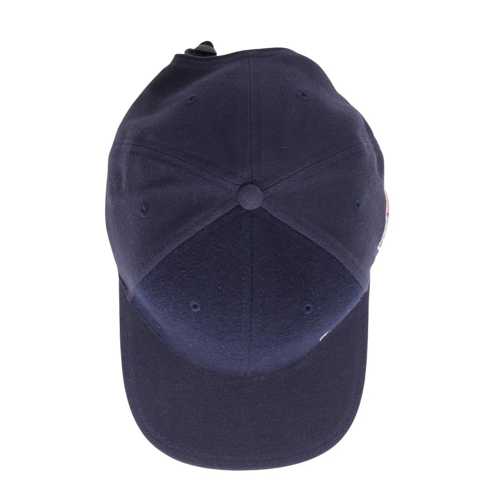 FootJoy FH24AMC FH24AMC-4N Men's Melton Combination Cap, Navy, Free Size (57-59cm)
