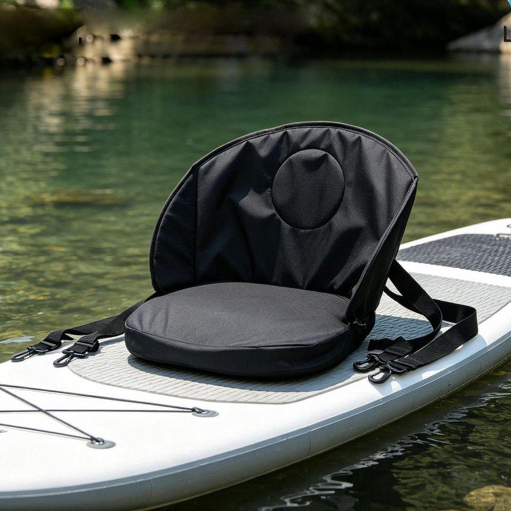 Kayak Seat Canoe High Back Breathable Anti Slip with Hook for Bleachers Rafting Fishing
