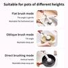 Soap Dispensing Dish Brush Long Handle Adjustable Heavy Duty Scrubber for Kitchen Pot Pan Dishwashing Use