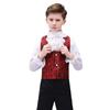 Set Jabot Coloniale Pizzo Arricciato Raso Cravatta Colletto con Polsini Set Accessorio Costume per Uomini Donne Bambini