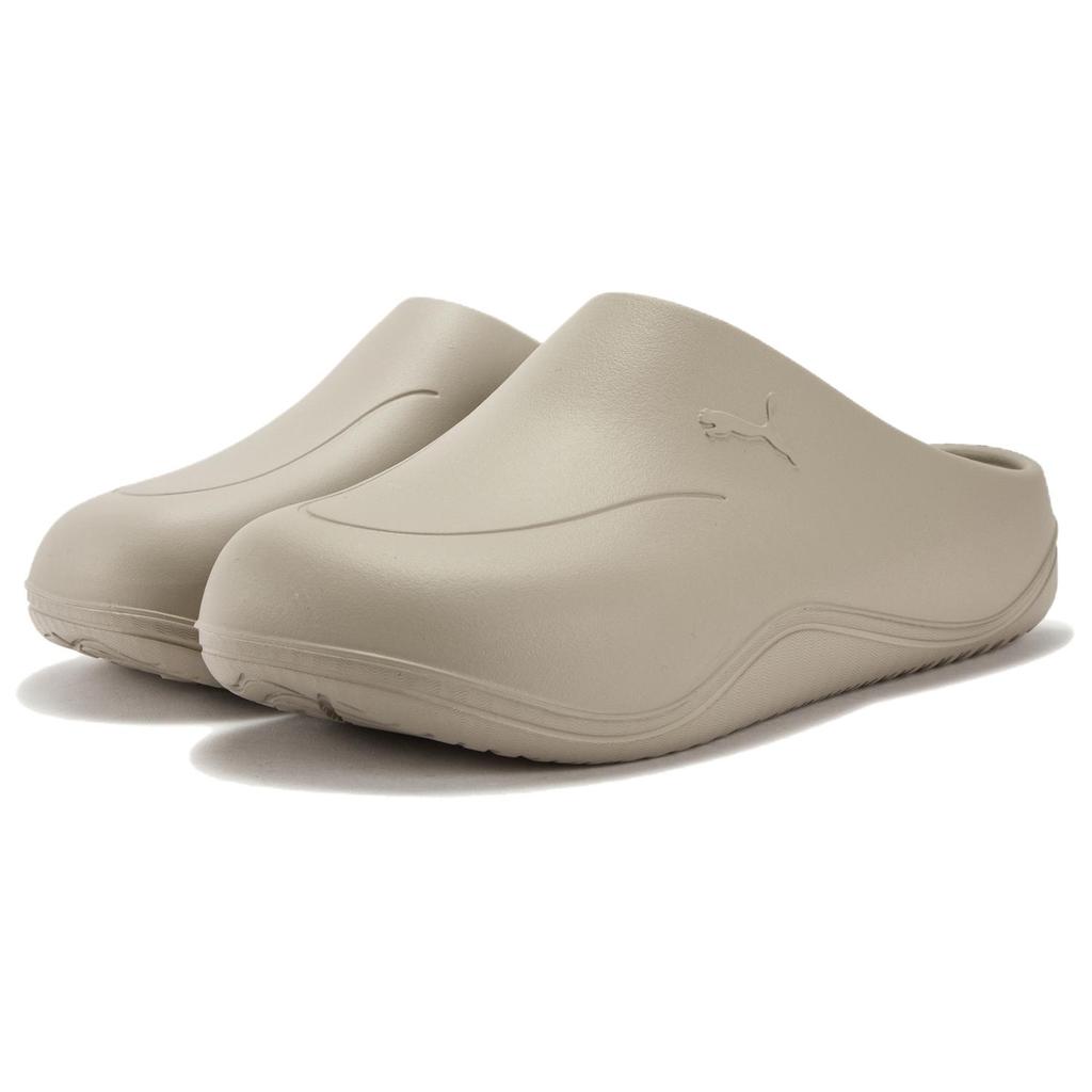 Puma Wve Mule 360 Comfortable Versatile Non-Slip Closed-Toe Slippers Unisex Slippers Khaki 40285202