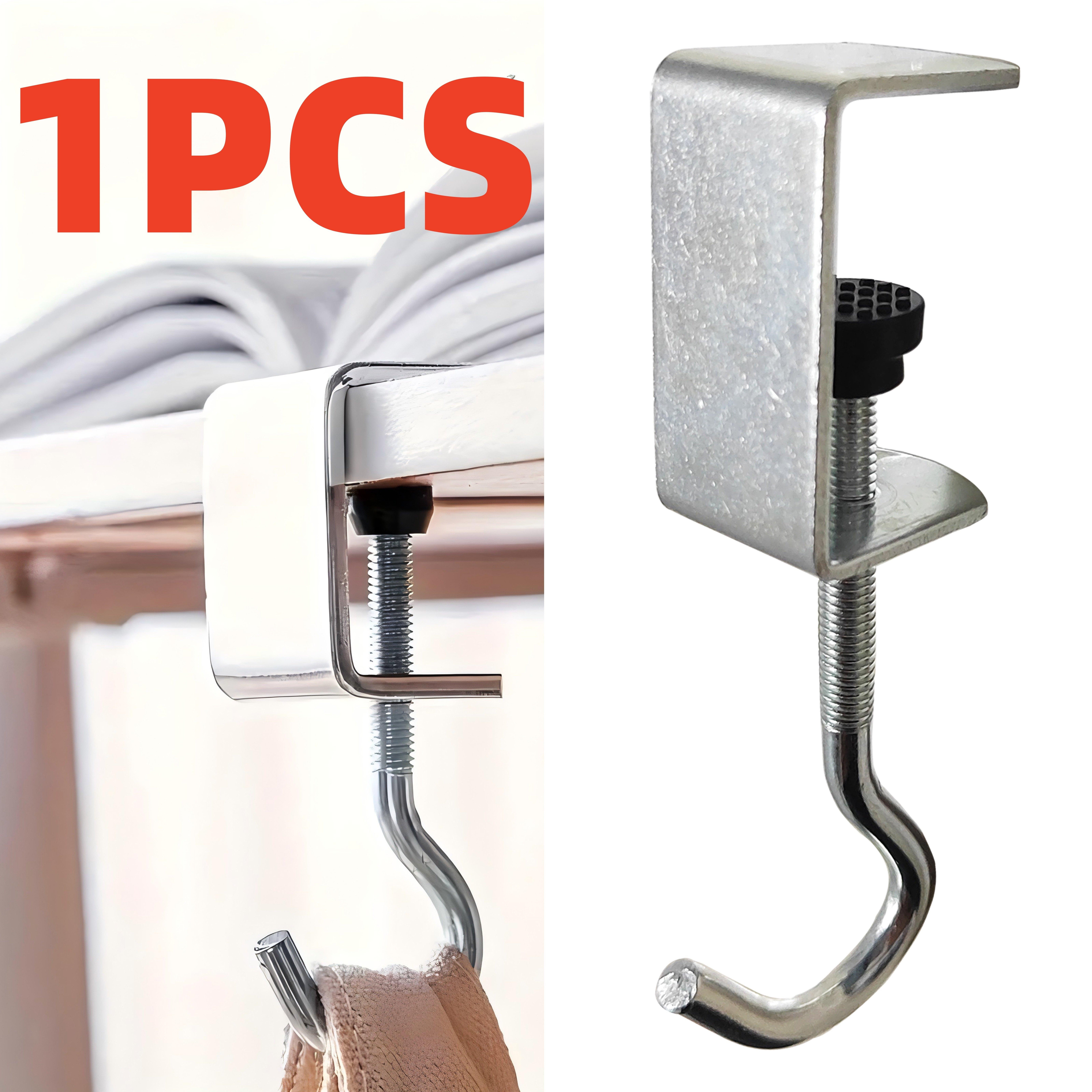 

Универсальный крючок под стол - Регулируемый, Высокая грузоподъемность Для рюкзаков и многого другого - Легкая установка, Прочное решение для хранения для дома и офиса 1pc