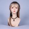 Anime Cosplay Wig Mannequin Head for Jewelry, Earrings, Hats, and Hair Styling Display