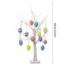 Festives LED Easter Eggs Tree Decoration For Easter Celebrations Easy Assembly Home Party Ornament Table Centerpiece