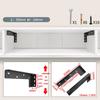 1Pcs Heavy-Duty L-Shaped Corner Code Stainless Steel 90 Degree Thicken Right Angle Bracket Fixed Connector Used Board Support
