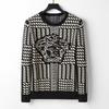 Men's Cashmere Sweater - Round Neck Bee Pattern Knitwear, High-Grade Warm Autumn/Winter Pullover