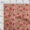 oneOone Bavlna Flex Fabric Listy & Floral Block Print Fabric By Yard 40 Inch