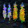 Solar Garden Decorative Delphinium Stake Light