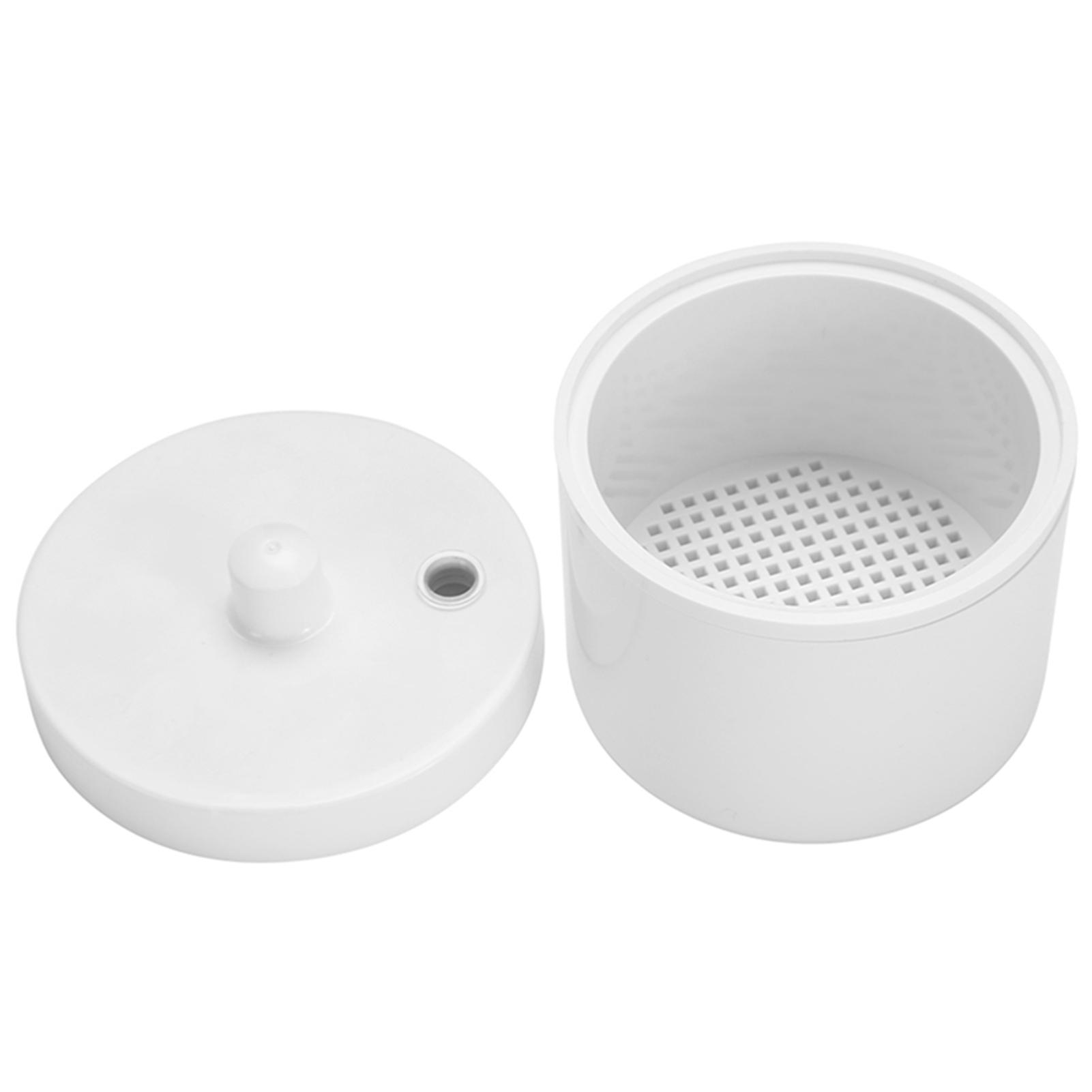 

Disinfection Round Box Sterilizer Pot Clean Jar for Nail Art Metal Tools Manicure Accessories