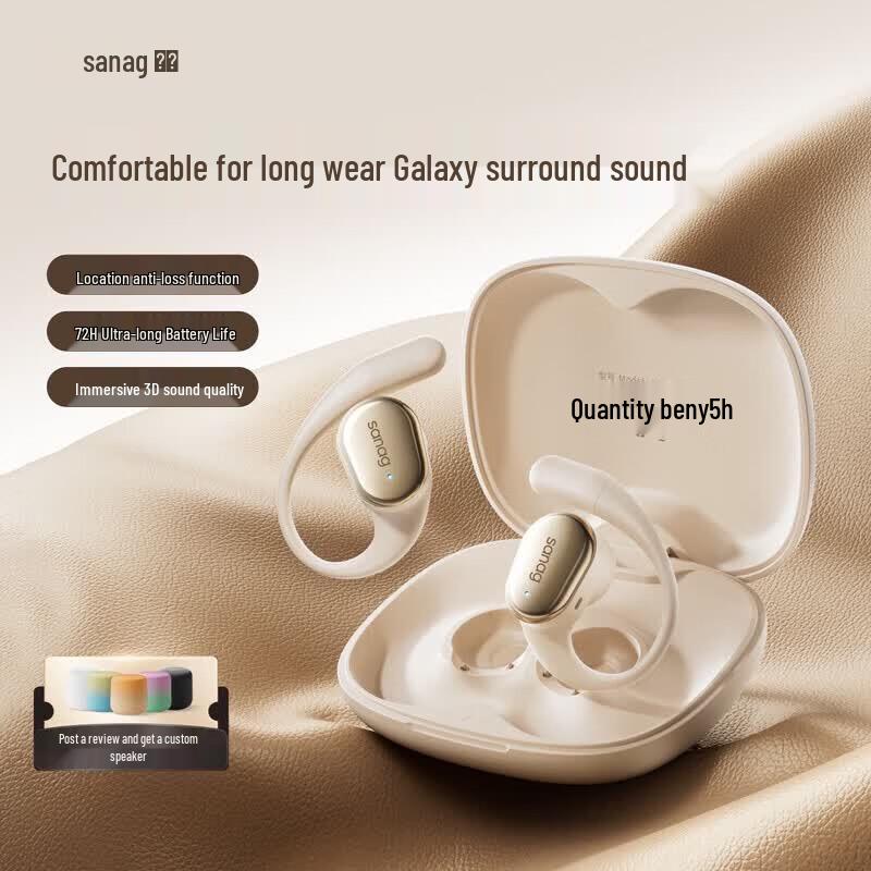 SANAG C16S Open-Ear Bone Conduction Sport Earbuds