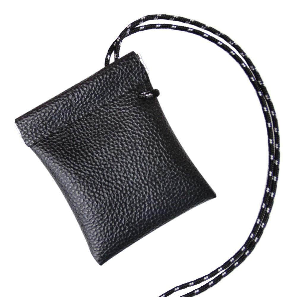 

Unisex Data Line Organizers Headphone Bag Mini Coin Purse Halter Neck Key Case Small Storage Wallet Key Organizer