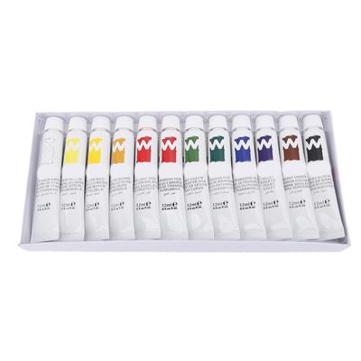 12ml Aquarellfarben-Set Professionell Mehrfarbige Farbtuben für Künstler und Anfänger 12 Farben