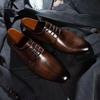 Hot Seller Business Casual Shoes Trend Patent Leather Men Wedding Shoes Oxfords Shoes Designer Pointed Toe Shoe