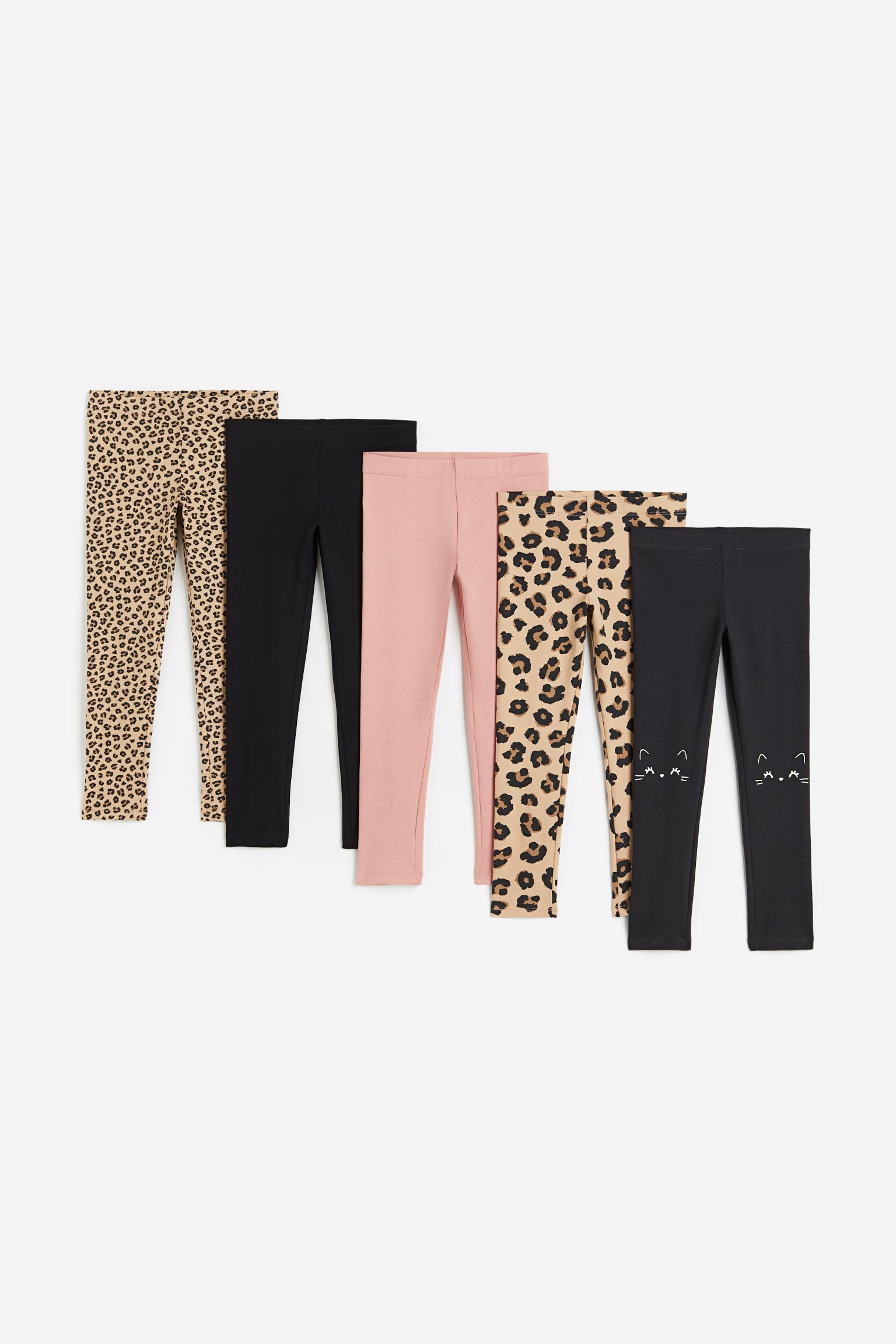 

5-pack cotton leggings