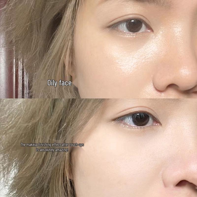 XiXi Yu Mo Matte Powder Foundation: Fine, Lightweight, Long-Lasting Neutral Setting Powder with Mirror.