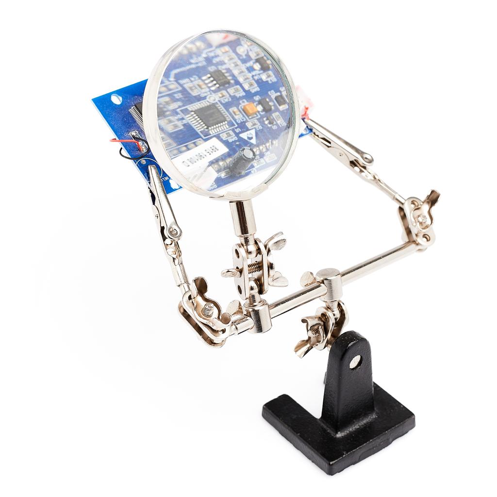 Third Hand - Mounting Bracket (With Magnifying Glass)