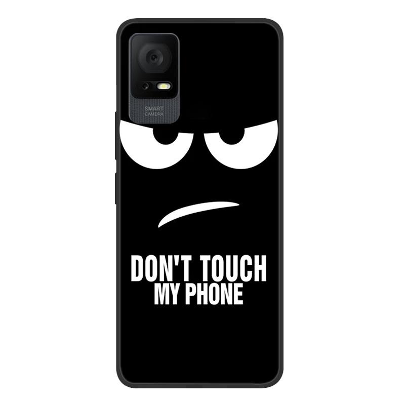 

for TCL 405 406 408 Case Butterfly Painted Soft Silicone Back Cases for TCL 405 T506D Phone Cover for TCL405 etui Funda 6.6 TCL 408