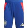 Elastic Slim Fit Logo Three-Quarter Sports Shorts Men Shorts Blue IP6415