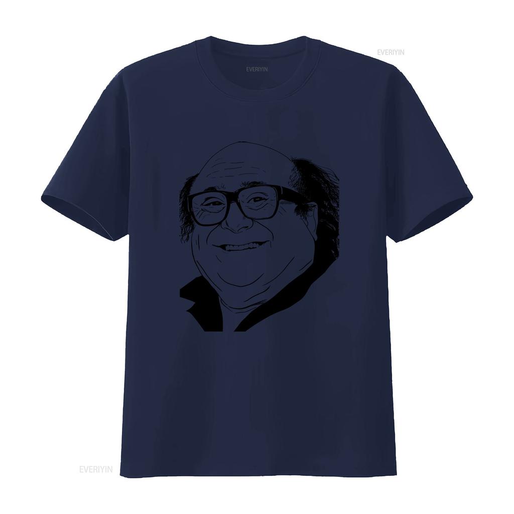 Danny Devito Acteur Film Cinéma USA T-shirt Meme Drôle Haut Style Gamer Musique 640 vintage Lavé Haut Pour le Port Quotidien Unisexe