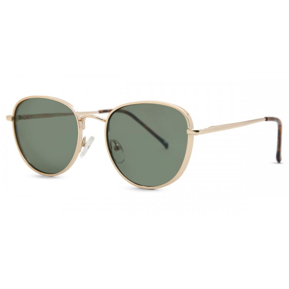 Full Rim Oval Gold Smartbuy Collection Emeryl Sg 918b Fashion Unisex Sunglasses