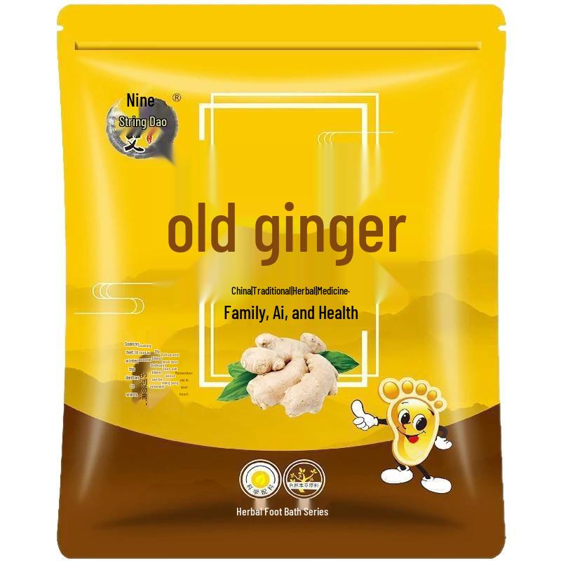 Angelika Beifuß & Safran Ingwer Fußbadpulver für kalte Hände, Füße und Schlaf – Unisex Fußbadebeutel