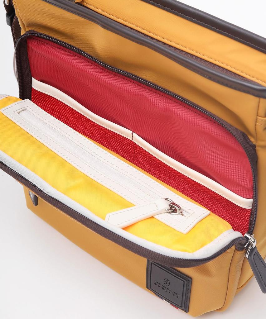 Shoulder Bag Coro 4 Yellow [Castelbajac] Men's