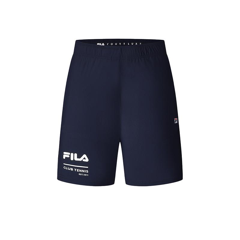 Fila Tennis Art In Sports Summer Moisture Wicking Breathable Casual Sports Shorts Men Shorts Royal-Blue A11M433603FNV