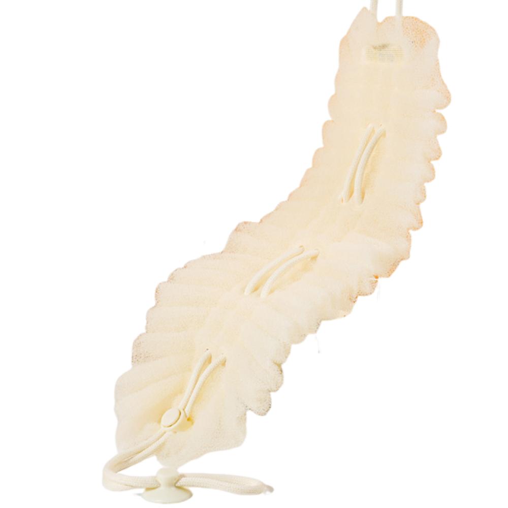 Reusable Back Exfoliating Scrubber 2in1 Bubble Bath Balls Scrubbing Back Strap  Household Use