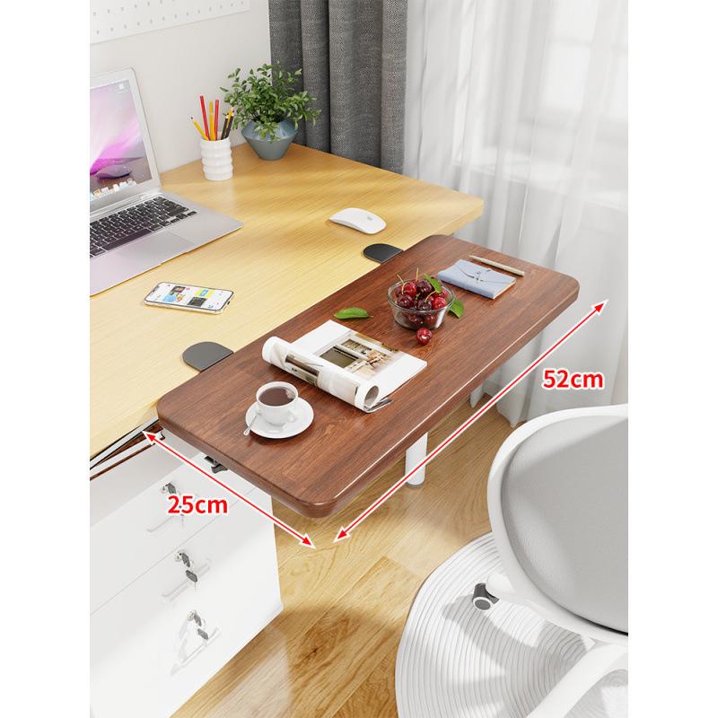 Składana Podpórka pod Nadgarstki do Klawiatury Biurkowej: Wydłużony wspornik krawędzi stołu do stanowiska pracy w akademiku