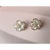 S925 Silber Nadel Super Fee Bäcker Blume Stud Ohrringe Kleine Frische Temperament Ohrringe Modische Einfache Ohrringe Frauen