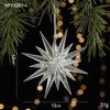 Transparent Acrylic Angel Ornament - Ice Crystal Christmas Tree Decoration