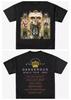 Retro Michael Jackson Double Sided Portrait Tee 90s Pop Hip Hop Streetwear Unisex Short Sleeve Nostalgic Singer Fan T Shirt Y2k