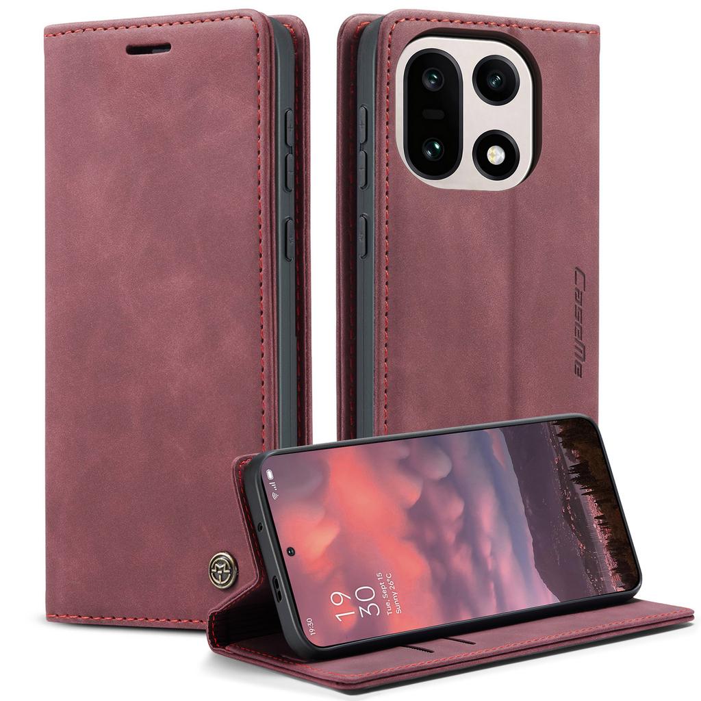 For OnePlus 15 5G Wallet Case CASEME 013 Series PU Leather Phone Cover Stand