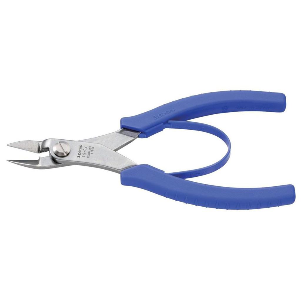 Long Stainless Steel Plastic Nippers 165mm 3.peaks LS-02