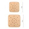 100Pcs Upgraded Air Fryer Parchment Paper Air Fryer Disposable Paper Liner Square Perforated Parchment Papers Kitchen Tools