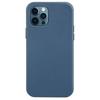 Genuine Leather IPhone 12 Pro Max MagSafe Case Slim Protective Back Cover With Magnetic Attachment