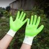 Latex Foam Gardening Gloves Breathable Material Rubber Gloves Durable Latex Gloves  General Purpose