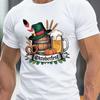 Unisex Oktoberfest T-Shirt Gerunisex Bierfass Bierkrug Grafik-T-Shirt Rundhals Sommer-Shirt Für Oktoberfest-Partys Unisex Kleidung