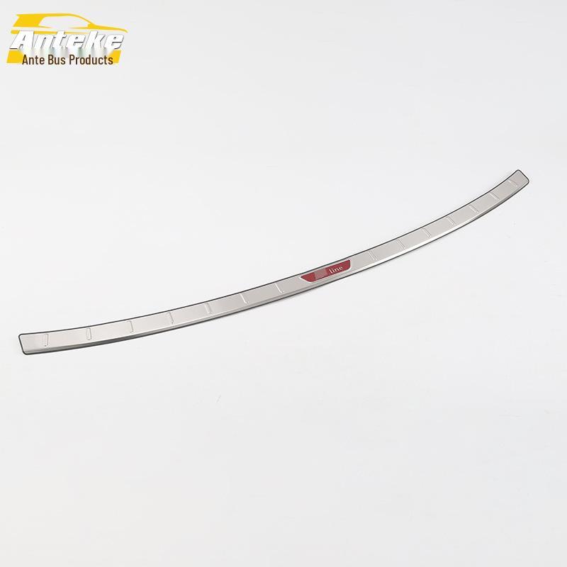 Q5L Rear Guard Plate Trunk Protection Pedal - Stainless Steel Decorative Sticker for 18 Q5L Tailgate