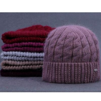 Ladies, Knitted Hats, Knitted Hats, Warm Hats, Cotton Hats, Plush Hats, Thickened Hats
