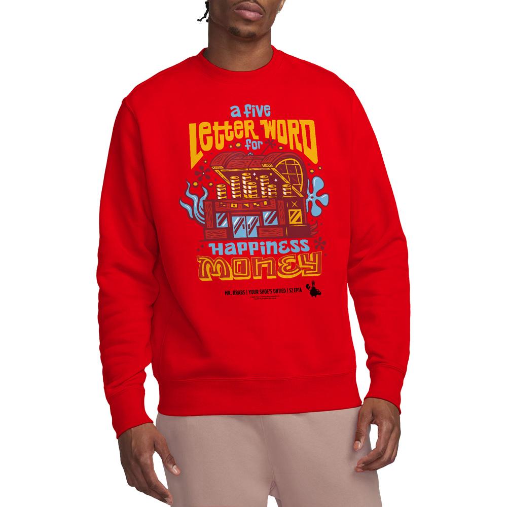 SpongeBob SquarePants Unisex Adult Money Mr Krabs Sweatshirt
