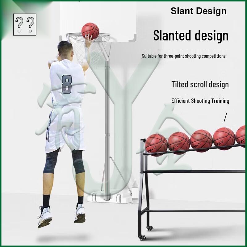 Movable Basketball Storage & Training Cart